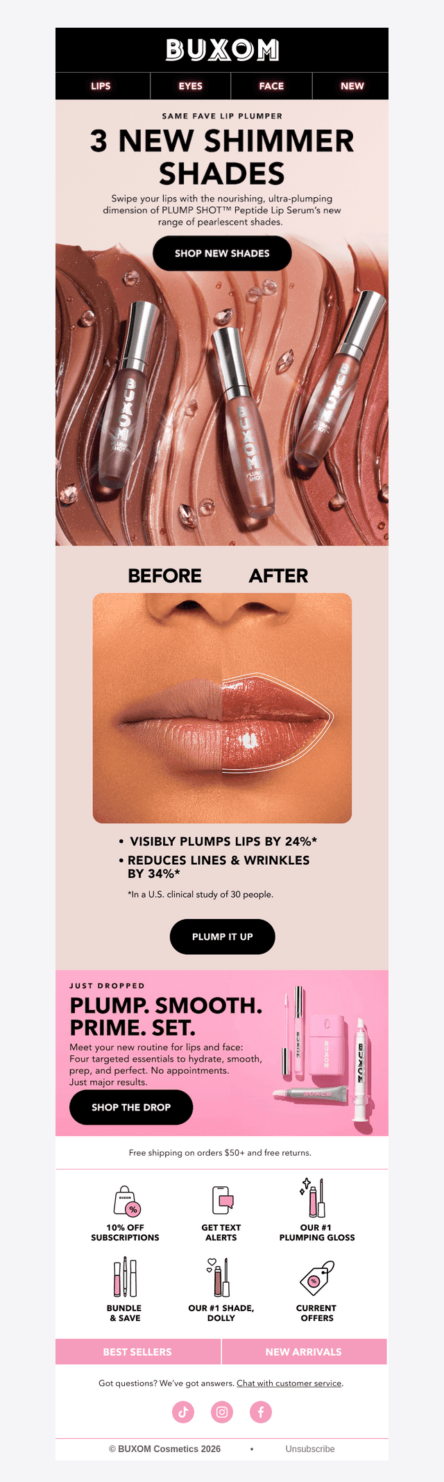 Buxom email from Thu, Aug 6, 2026
