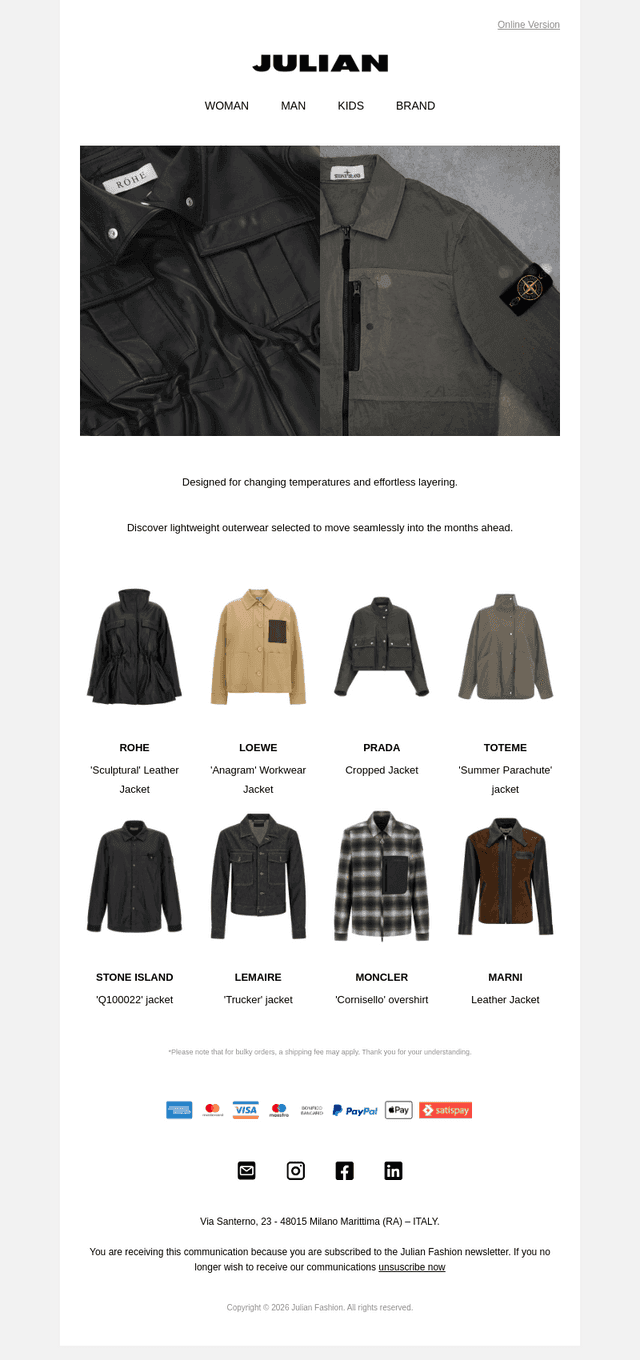 FOCUS ON | Transitional Pieces