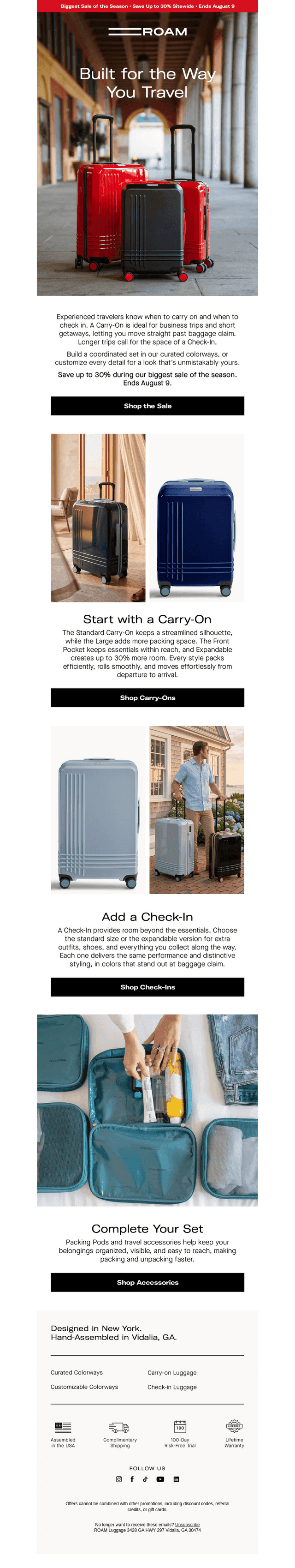 Final Weekend: Save Up to 30%