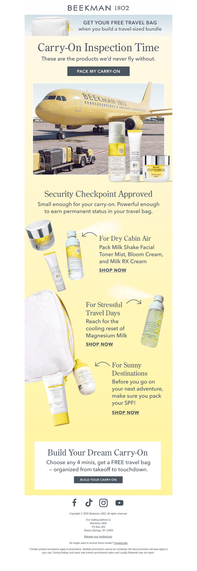Can We Check Your Carry-On? 👀