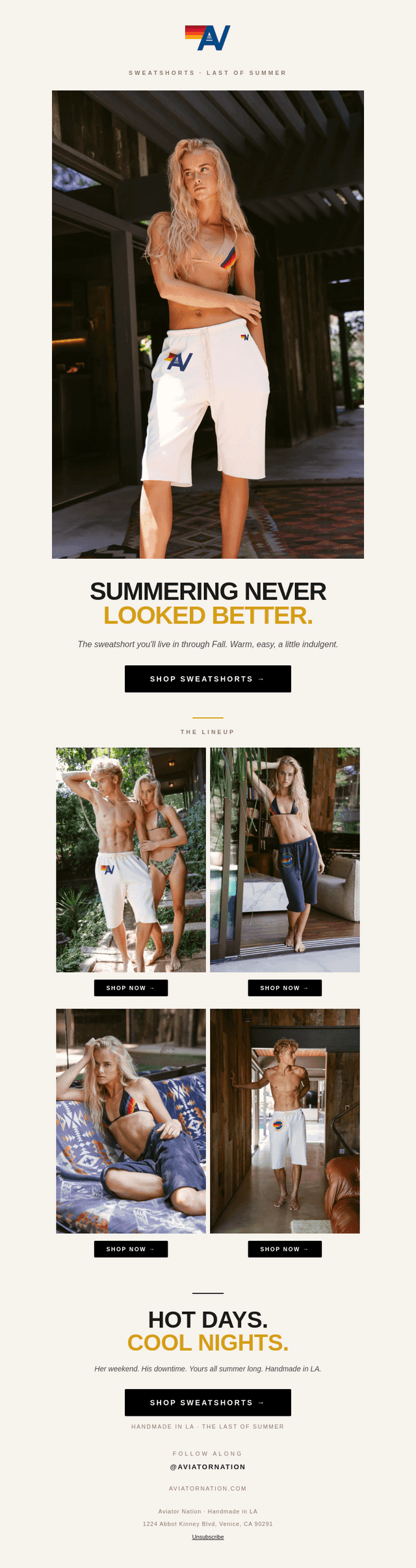 Summering never looked better.