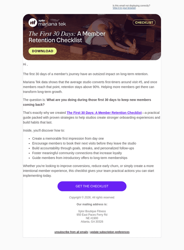 Turn More First-Timers into Loyal Members