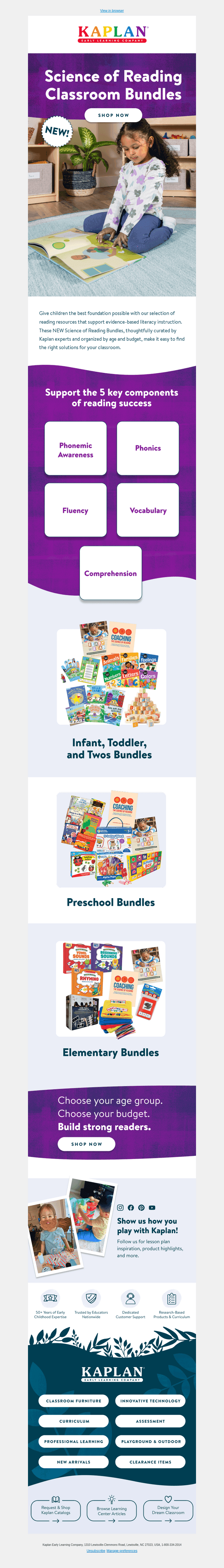 Meet our NEW literacy solutions...