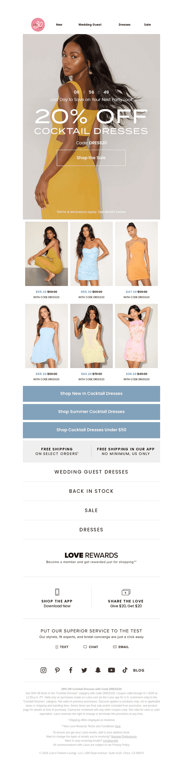 Cocktail Dresses Starting at $12 🤩​