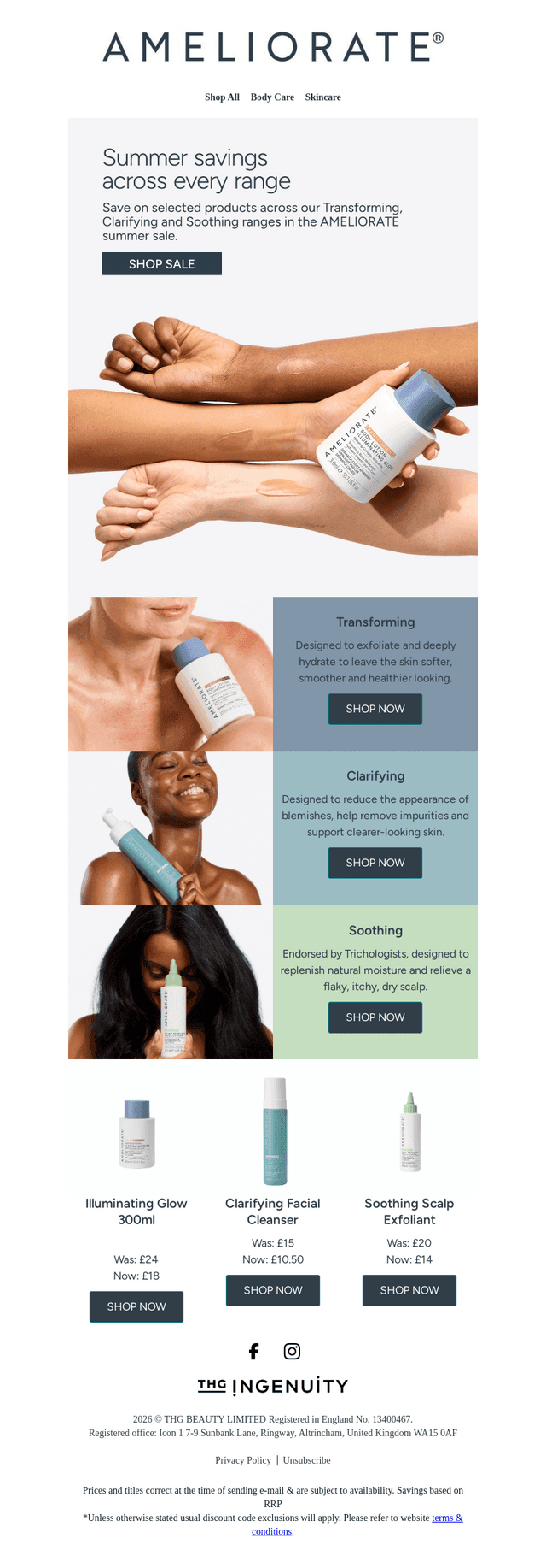 Ameliorate UK email from Sat, Aug 8, 2026