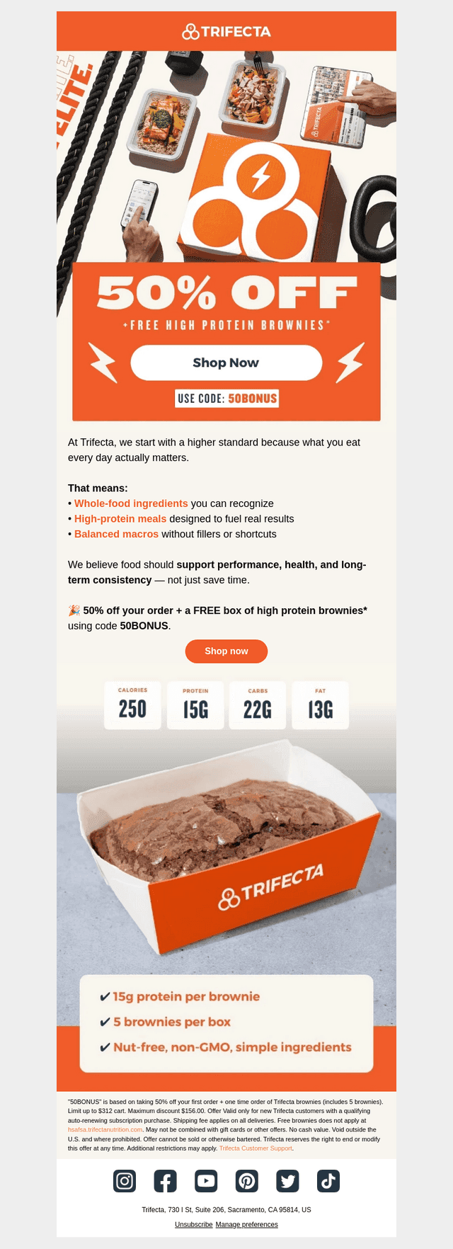 Strong weekends start with better nutrition