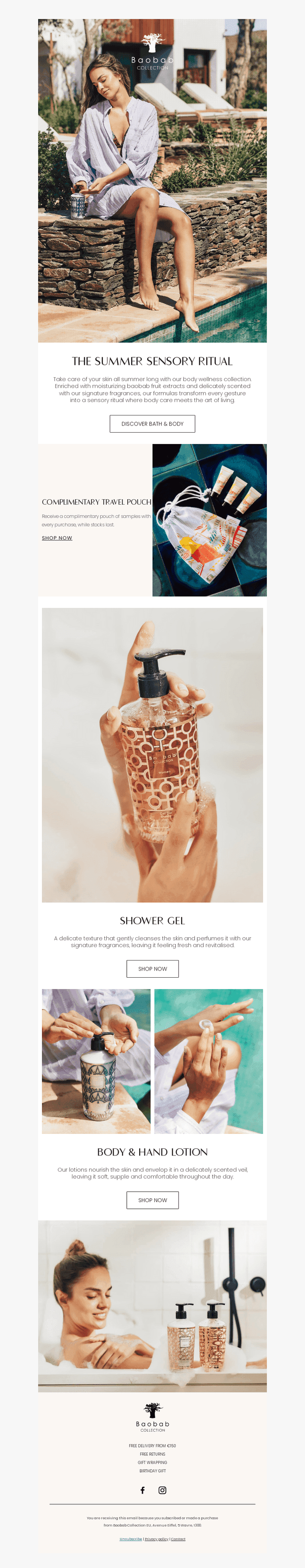 The summer sensory ritual
