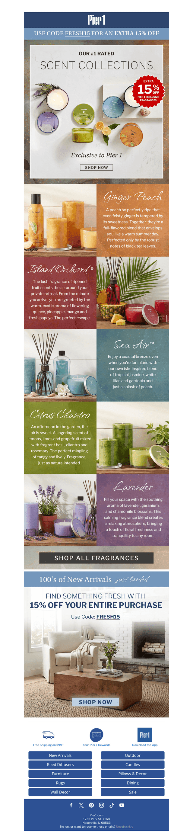 Five scents. Which one is yours?