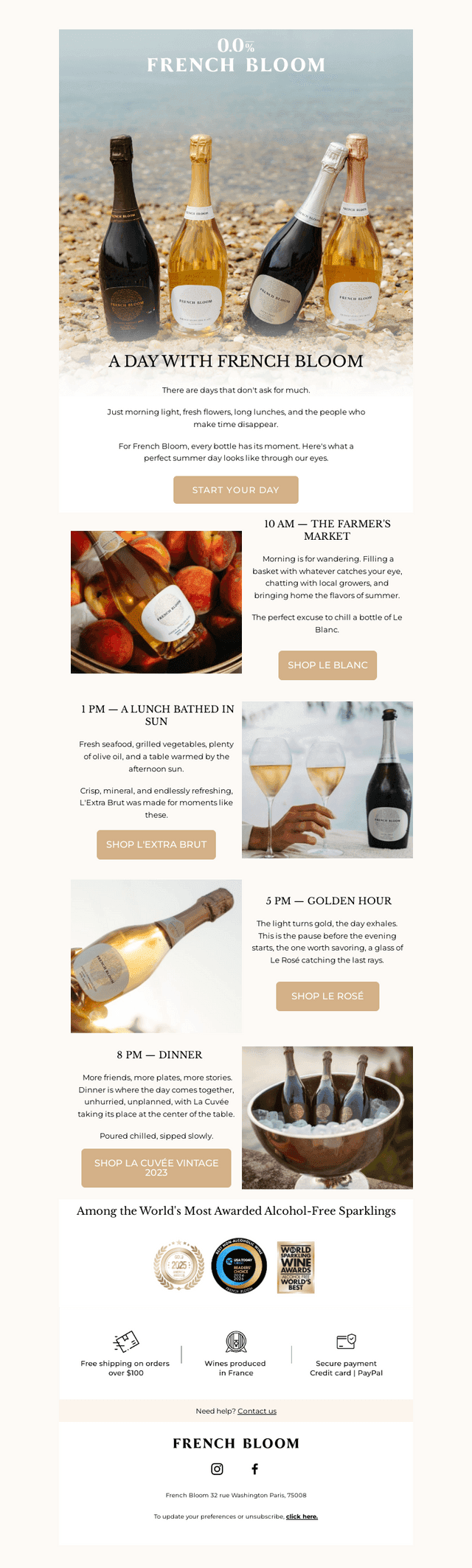 Spend the Day with us🥂