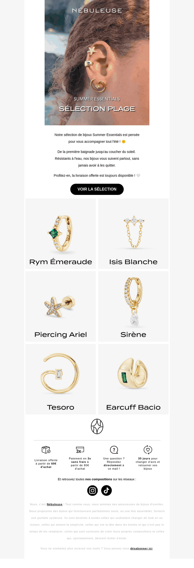Vos bijoux de l'été vous attendent 🐚