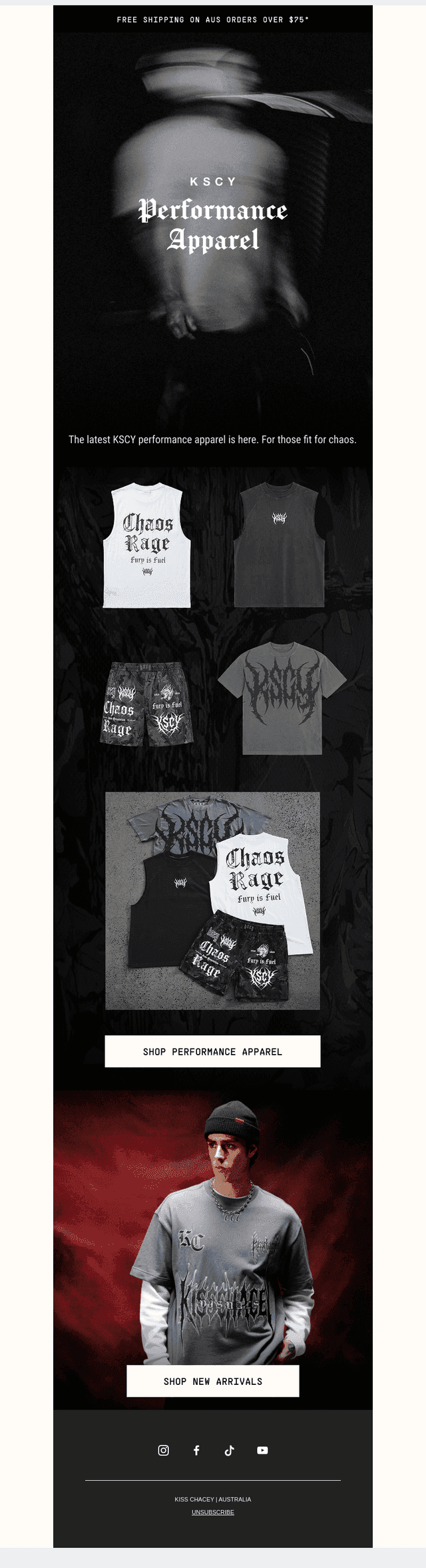 New Performance Apparel Now Live
