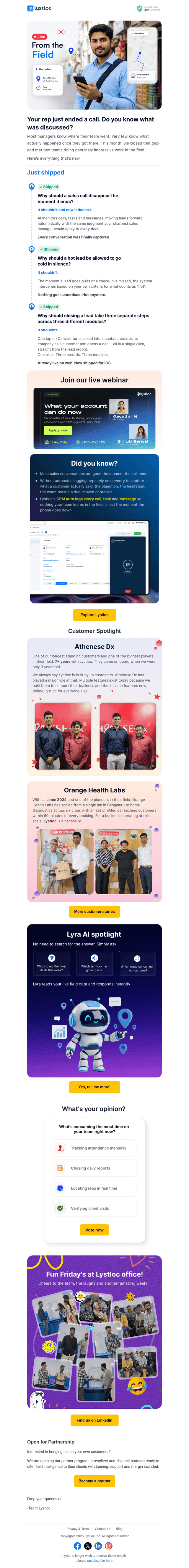 Newsletter - August, 2026