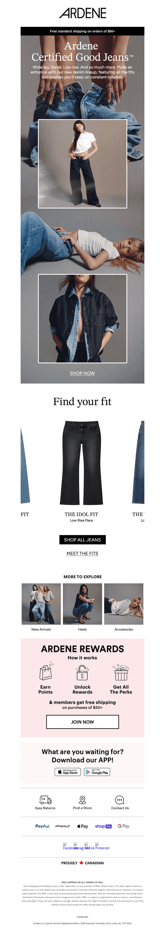 Ardene Certified Good Jeans™ just dropped
