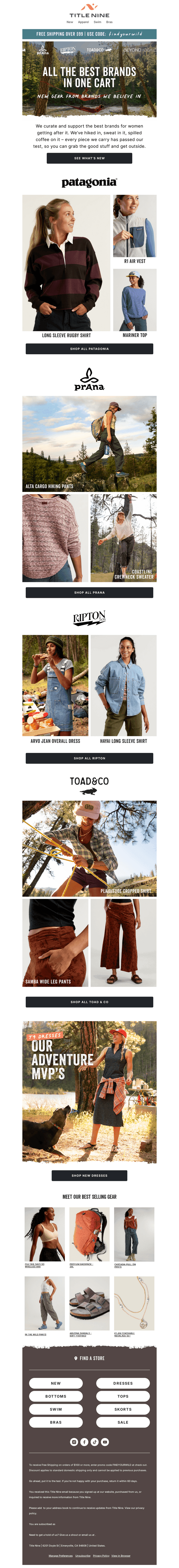 New gear alert: good stuff just landed