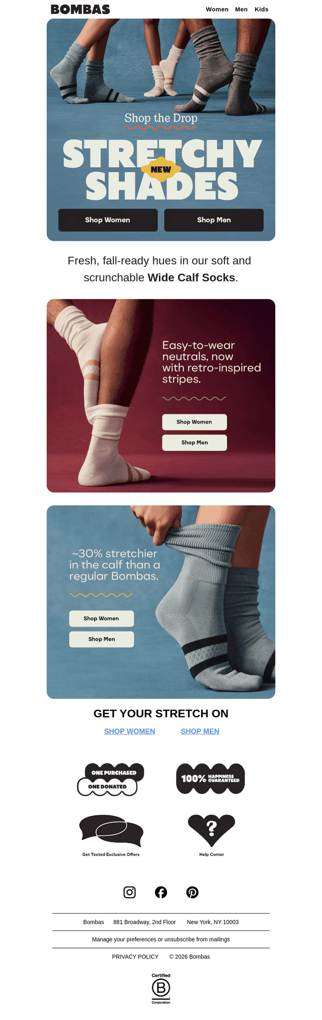 New Wide Calf Colors for Fall