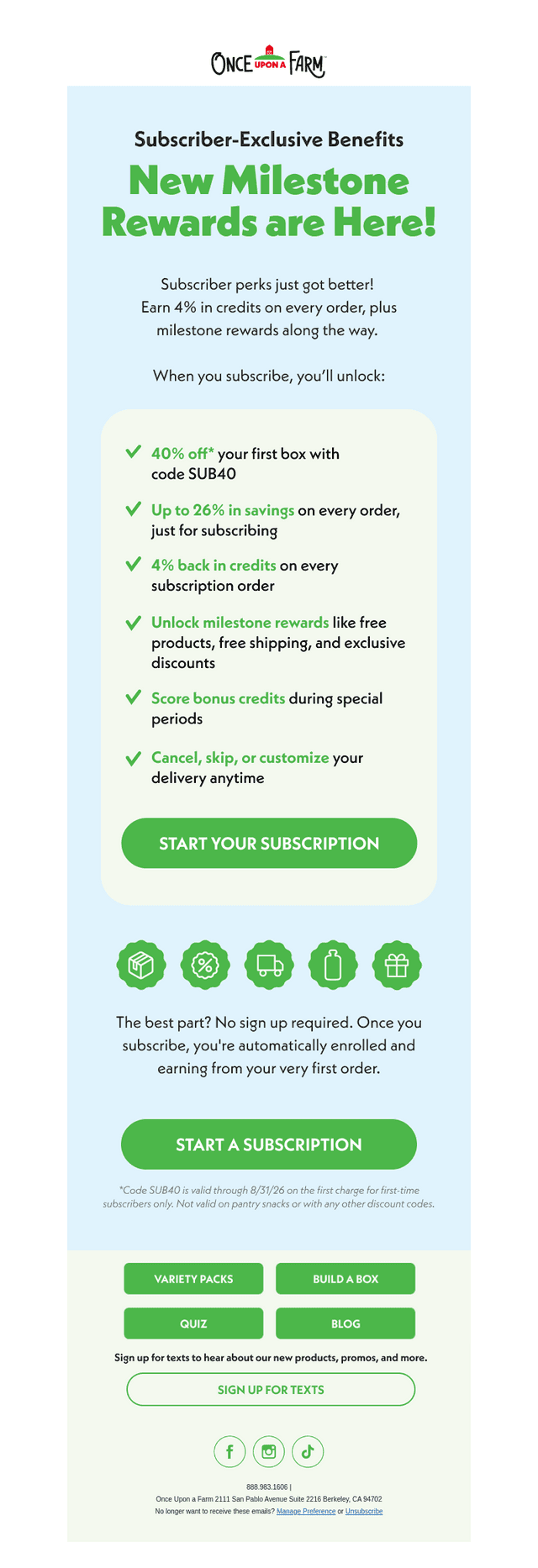 Subscriber-Exclusive Benefits are Here!