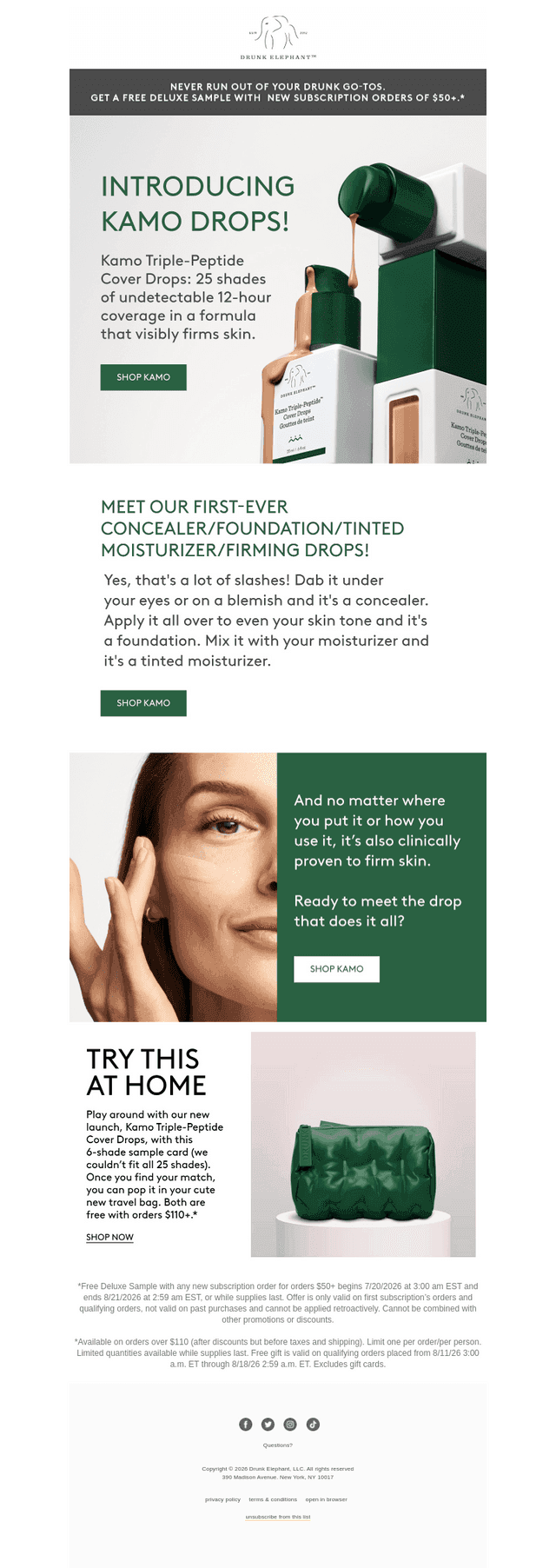 Drunk Elephant email from Tue, Aug 11, 2026