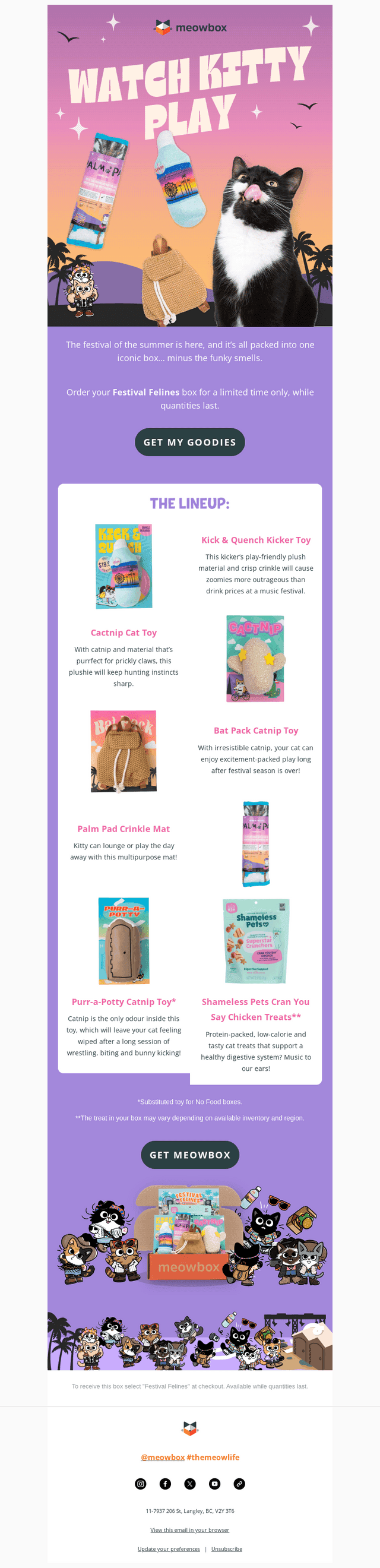 meowbox email from Tue, Aug 11, 2026