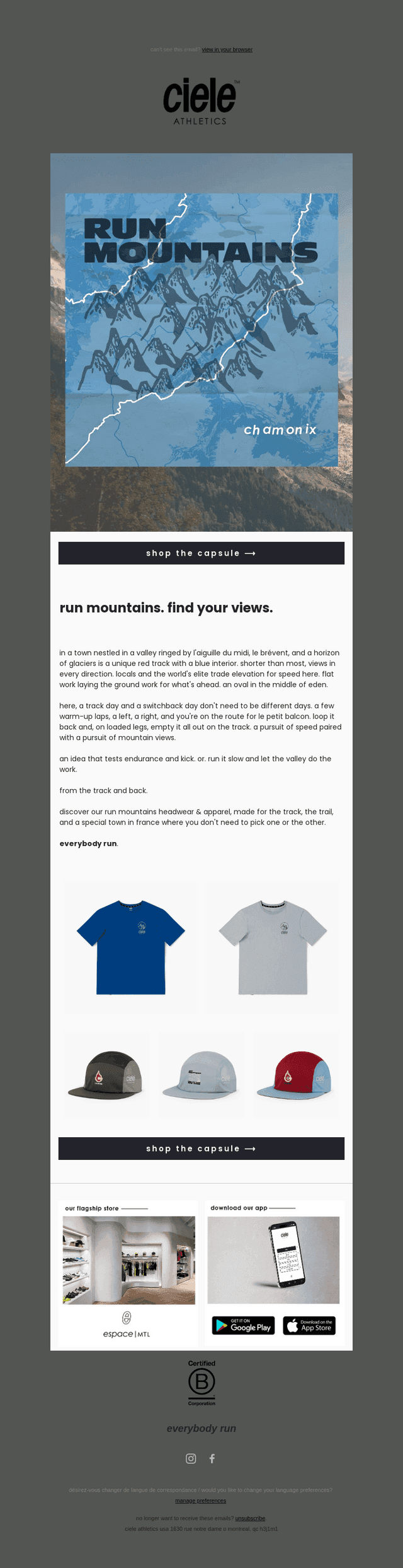 run mountains
