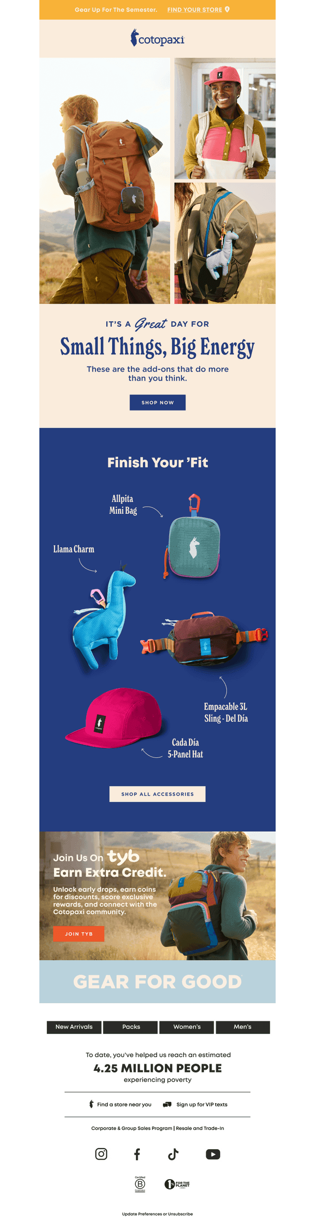 What a llama charm & hat have in common…