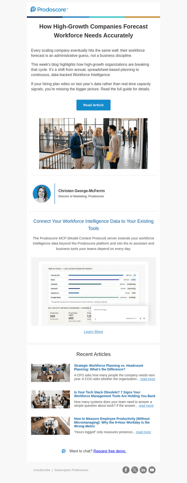 The New Rule of Workforce Forecasting