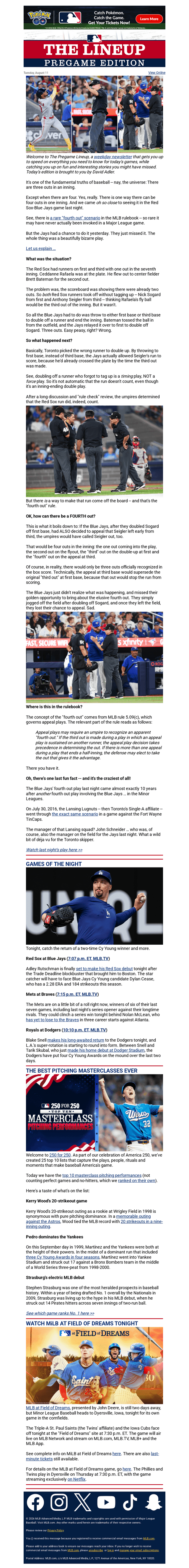 4 outs in 1 inning?! Yes, really