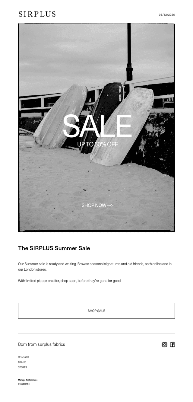 Summer Sale