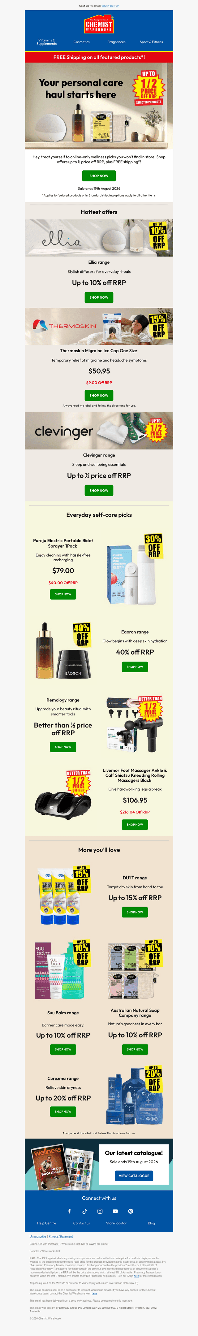 Better prices. Better self-care. ✨
