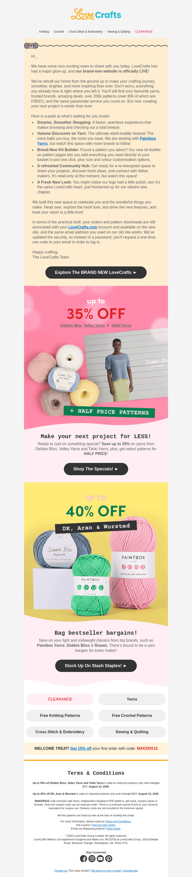 We've got BIG News! 💌