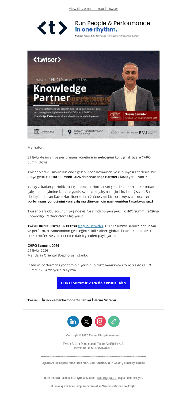 Twiser email from Wed, Aug 12, 2026
