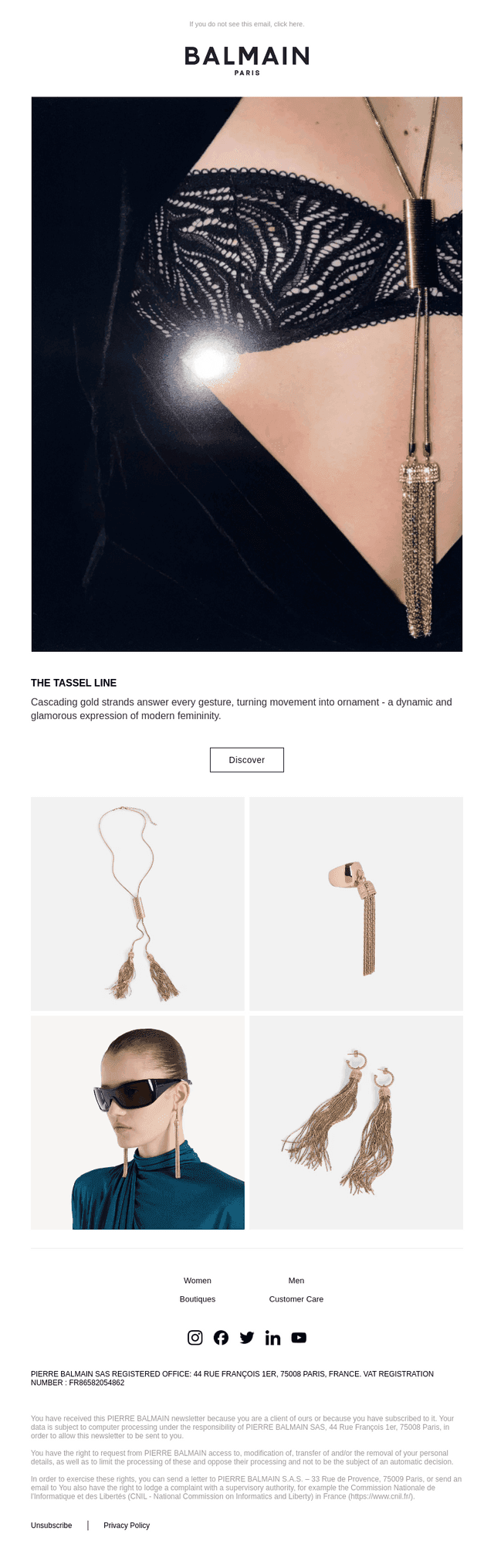 THE TASSEL LINE