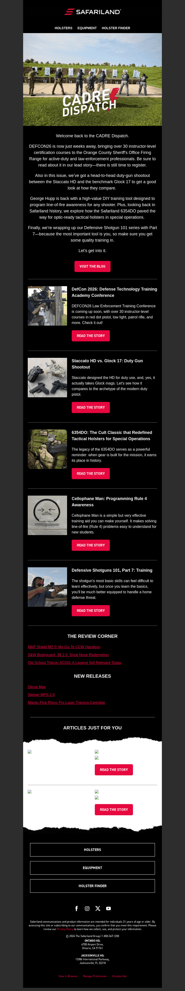 The CADRE Dispatch #122