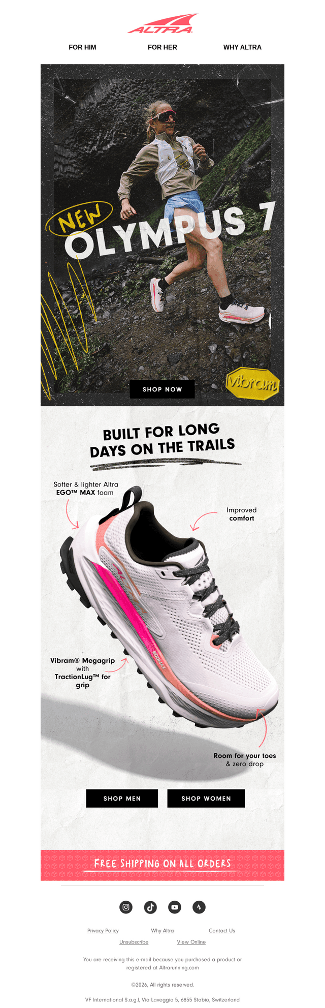 New Olympus 7: Built for the Trail