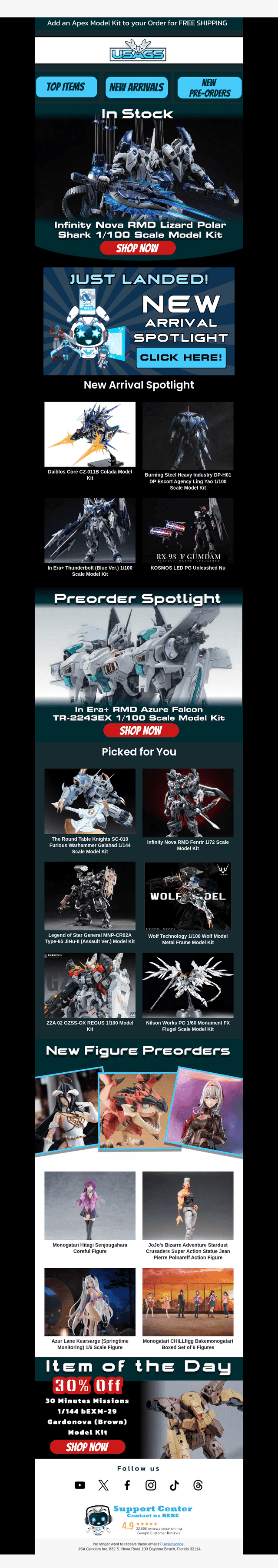 📦Infinity Nova Lizard Polar Shark Has Arrived!📦
