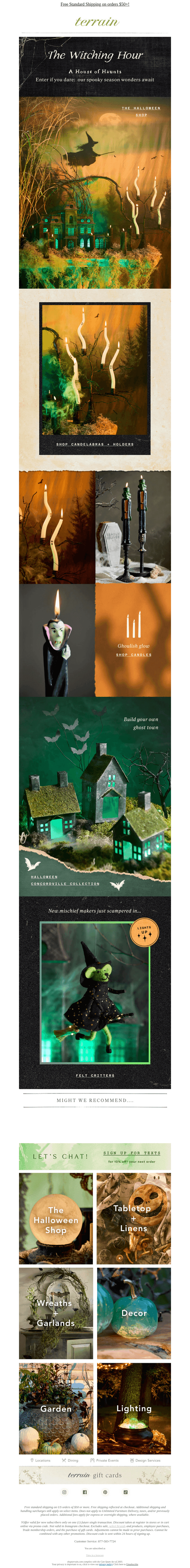 The Terrain Haunted House 🦇