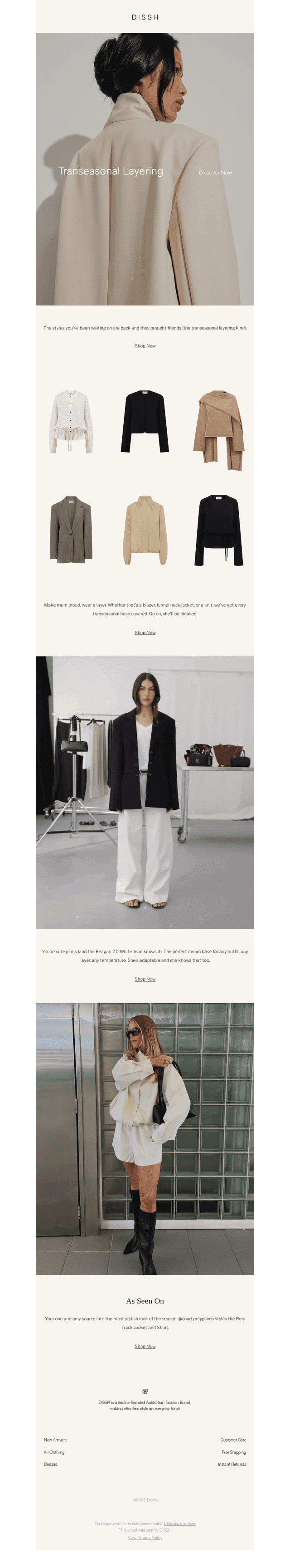 Trending: Transeasonal Layers