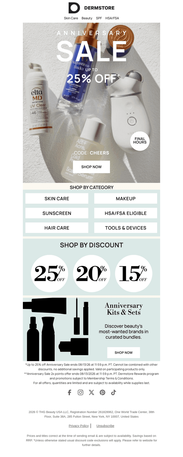 Final Hours to Save Up to 25%