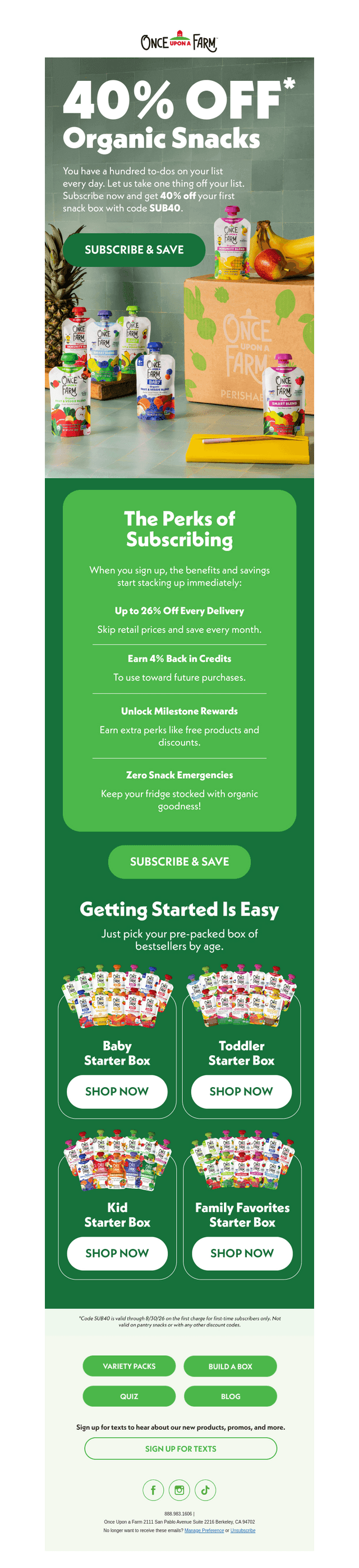 Subscribe, Save, Snack, Repeat.
