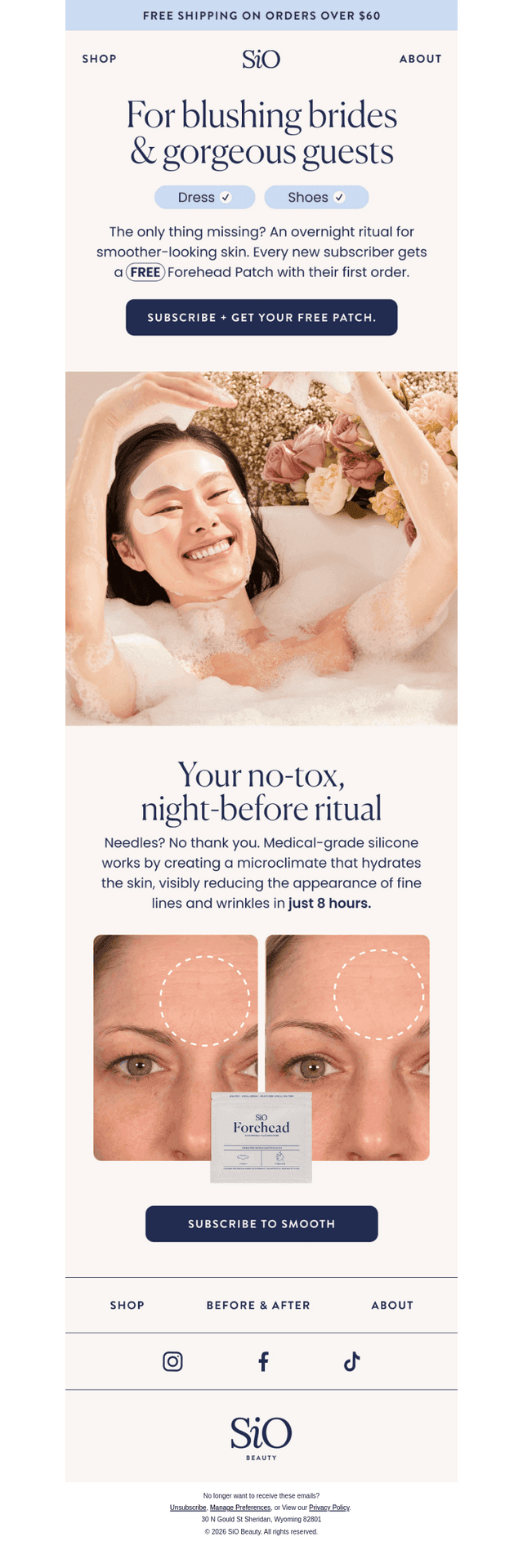 SiO Beauty email from Thu, Aug 13, 2026