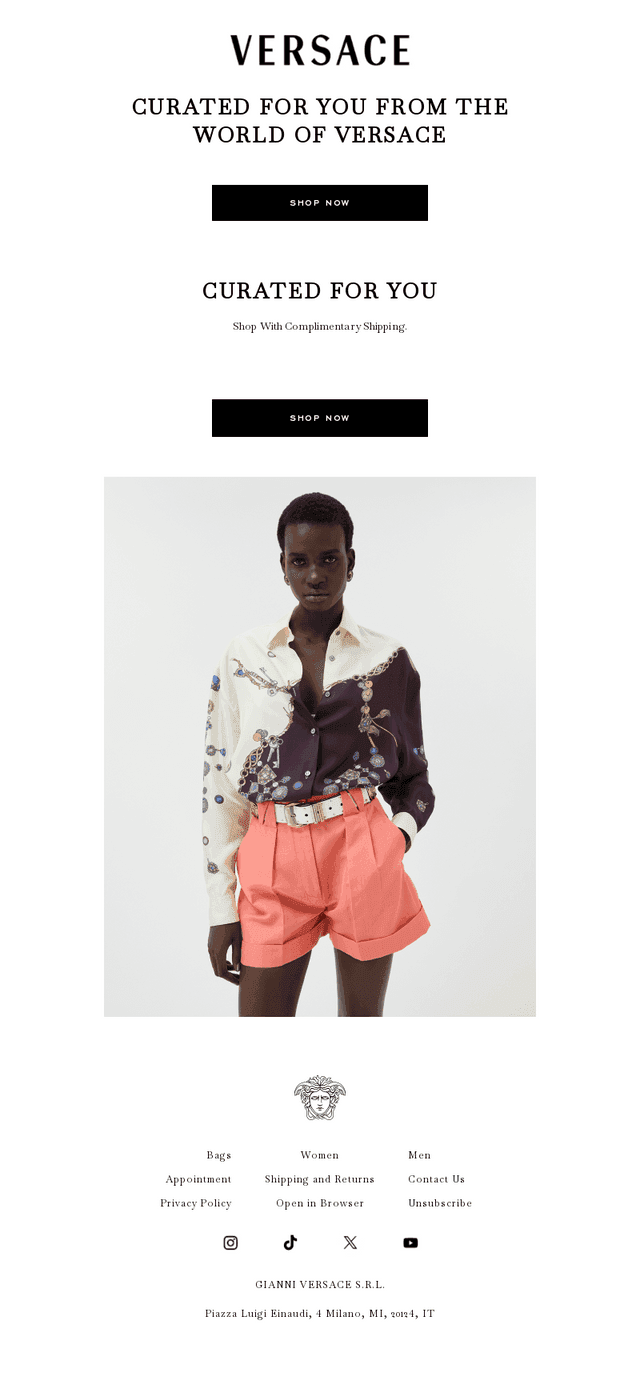 Enjoy Complimentary Shipping on Your Styles
