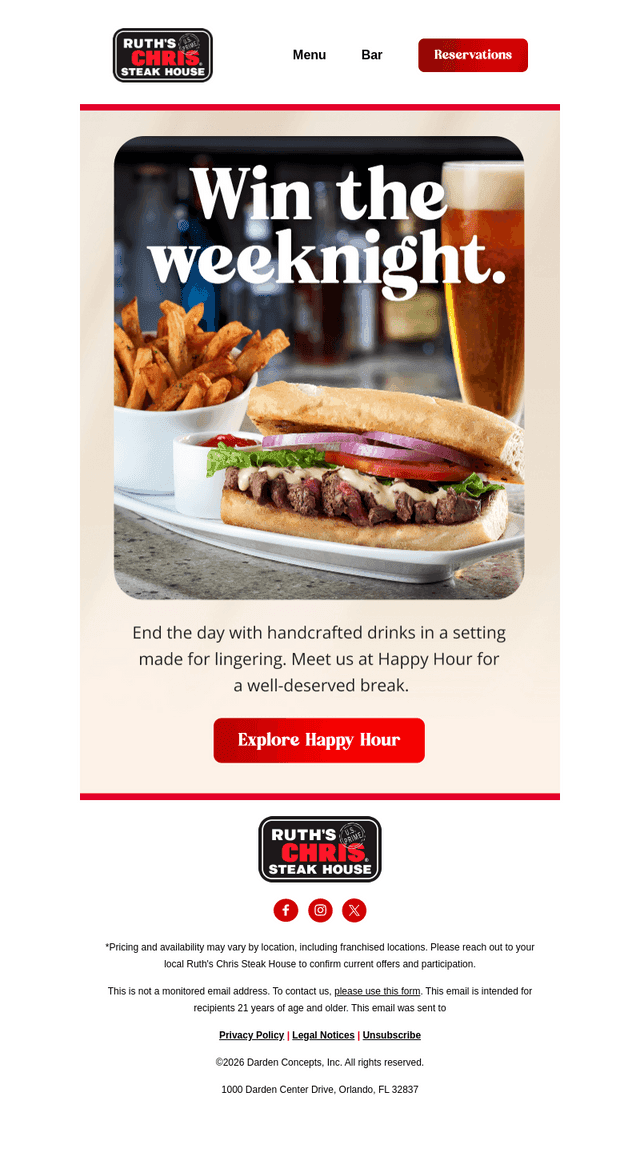 Your post-work reset awaits.
