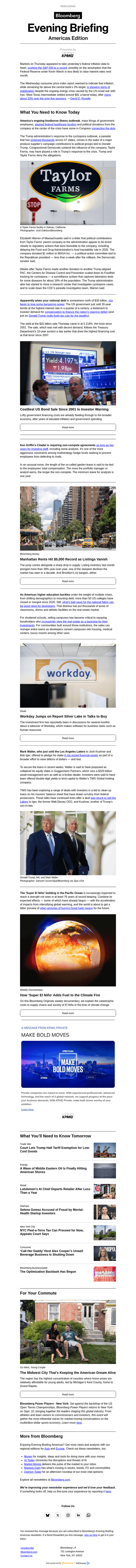 Trump and cyclospora