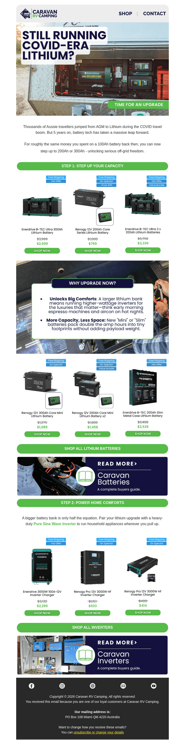 Is it time to replace your lithium? 🔋