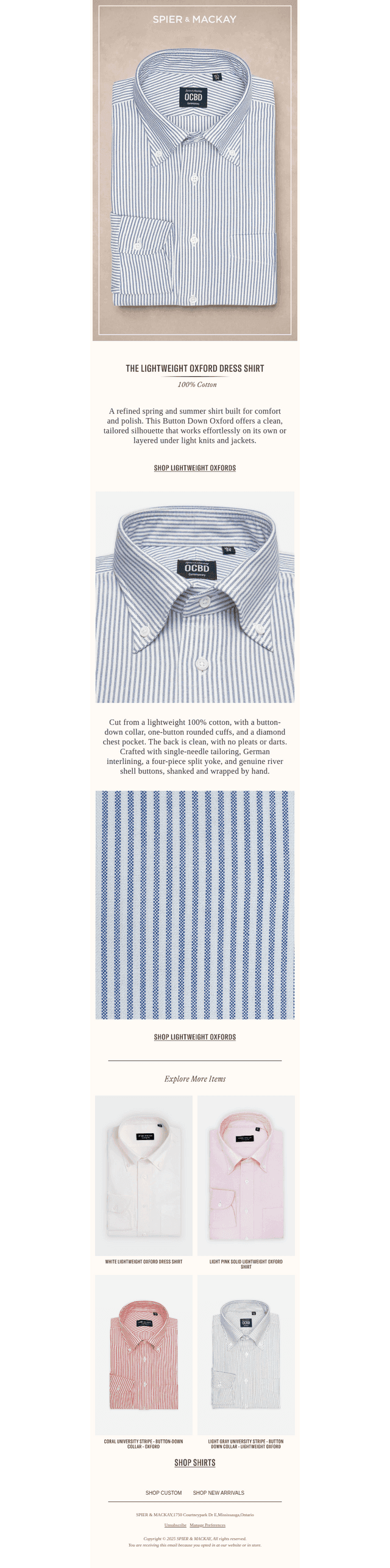 The Lightweight Oxford