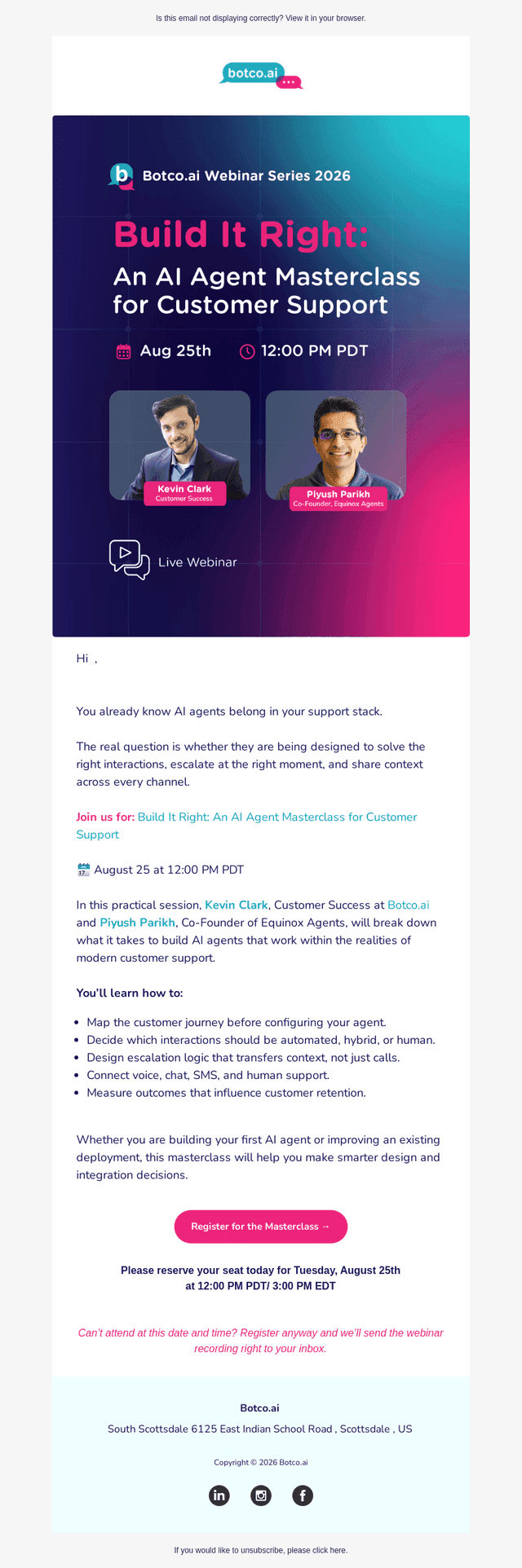 Build It Right: An AI Agent Masterclass for Customer Support