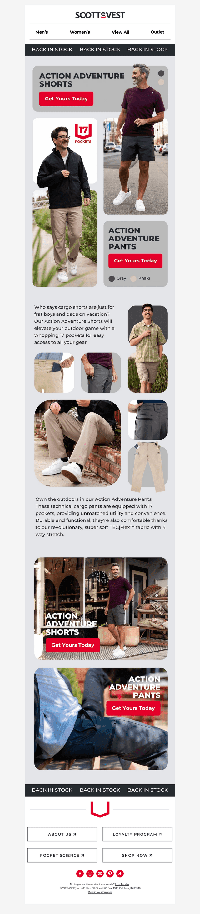 Scottevest email from Fri, Aug 14, 2026