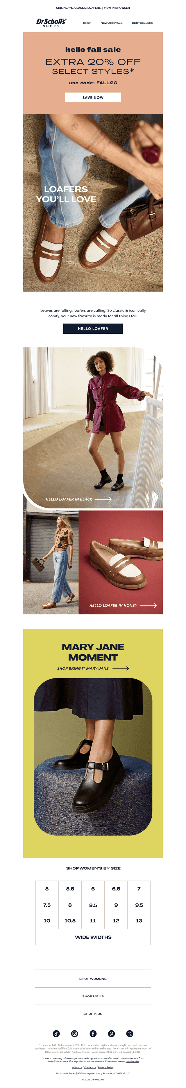 Extra 20% off + Fall’s most-loved loafer‼️