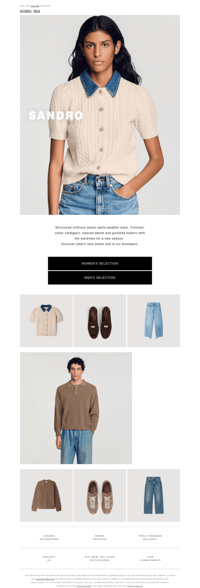 The Latest at SANDRO