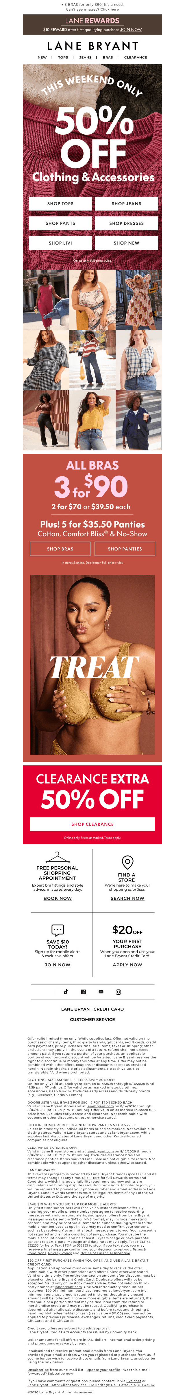 50% OFF...don't mind if we do