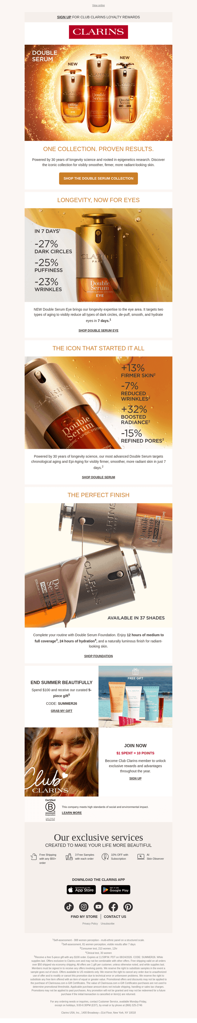 Meet the Double Serum Collection
